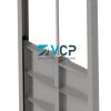 VAN CỬA PHAI  600x600 THÉP SS400 SƠN PHỦ EPOXY